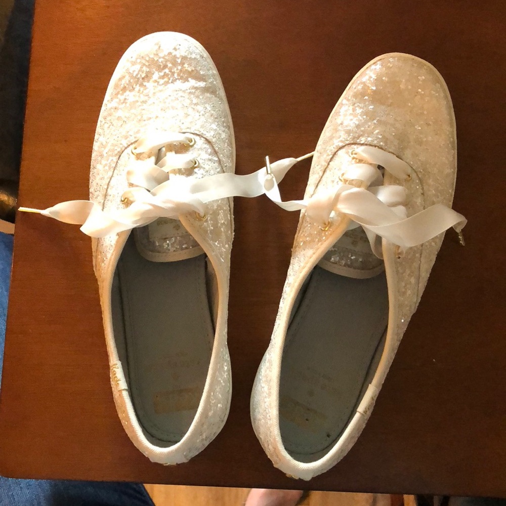 Kate Spade Glitter Keds